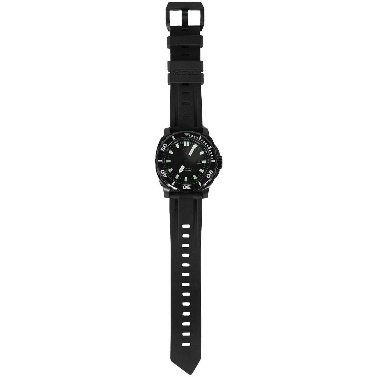 First Tactical Fathom Stainless Steel Dive Watch Black