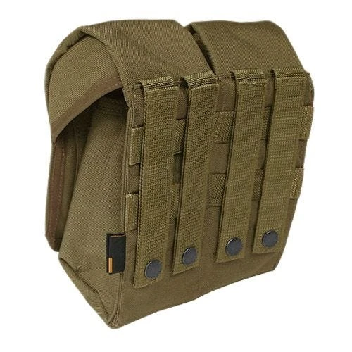 Flyye Dual AK Magazine Pouch MOLLE Coyote Brown - Image 2