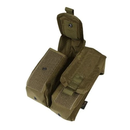 Flyye Dual AK Magazine Pouch MOLLE Coyote Brown - Image 3