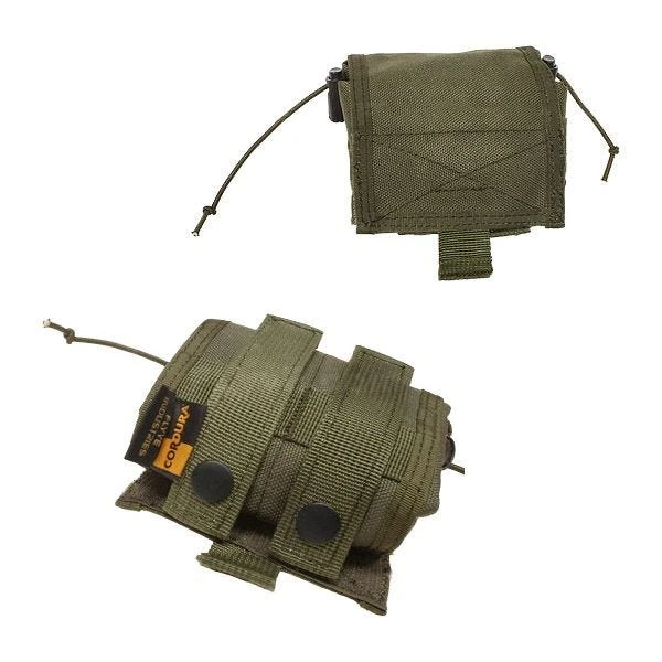 Flyye Folding Magazine Drop Pouch MOLLE Ranger Green - Image 3