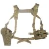 Flyye Shoulder Holster System Panel MOLLE Khaki
