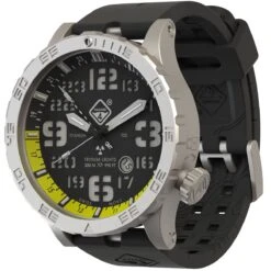 Hazard 4 Heavy Water Diver Titanium Tritium Watch Blacktie Yellow GMT Green/Yellow